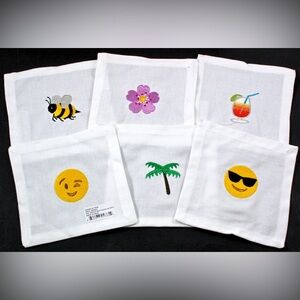 House of Pom Emoji Cocktail Napkins